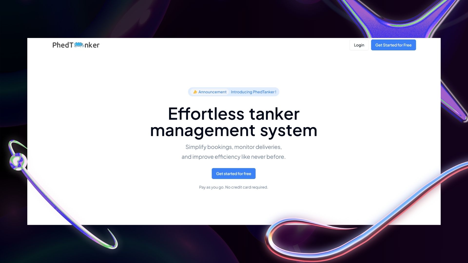 Tanker Management System
